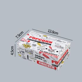 Disposable Burger And French Fries Takeaway Box (Option: Chicken Nugget Box 275PCS)