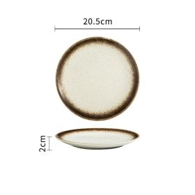 Japanese Western Style Steak Home Plate (Option: Sesame-8inches)