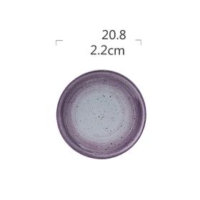 Household Tableware Set Simple Western Ceramic (Option: E6302)