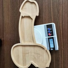 Aperitif Plate Fruit Plate Wooden Craft Ornament Party Party Garden (Option: Right-S)