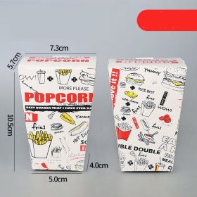Disposable Burger And French Fries Takeaway Box (Option: Chicken Popcorn Box L 300PCS)