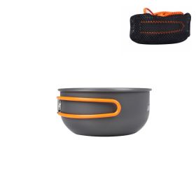 Outdoor Aluminum Alloy Folding Bowl For Camping And Portable (Option: 1PCS)