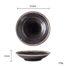 Ceramic Tableware Imported From Japan (Option: Dripping oil lake water)