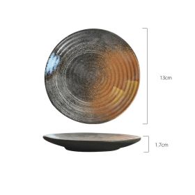 Ceramic Stew Pot Bottom Plate Set With Cover And Spoon (Option: 02Chassis)