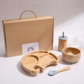 Elephant Dinner Plate For Infants And Young Children (Option: Style A)