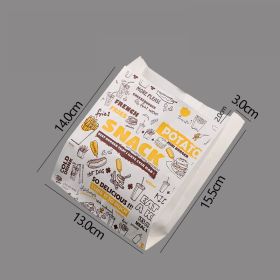 Disposable Burger And French Fries Takeaway Box (Option: No.2 300PCS)