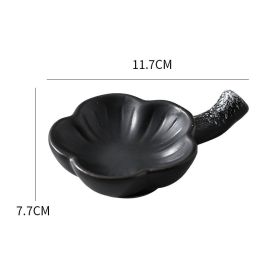 Japanese-style Household Ceramic Flavour Dish With Handle (Option: C)