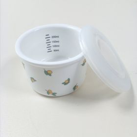 Baby Bear Print Multifunctional Food Complementary Bowl (Option: Olives)