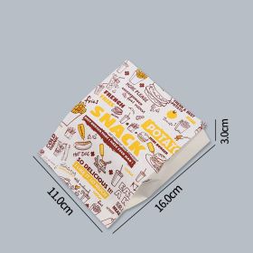 Disposable Burger And French Fries Takeaway Box (Option: Snack Bag No.3 300PCS)