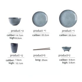 Creative Personality Ramen Bowl For Home Eating (Option: 2person meal set B)