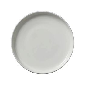 Photography Props Matte Black And White Plate Cutlery (Color: White)