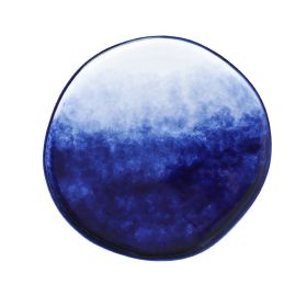 Gradient Underglaze Ceramic Western Dinner Plate (Option: Forest fog blue-10inch pan)