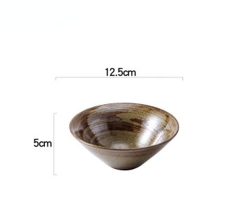 Small Plate Household Ceramic Japanese Tableware (Option: Hand hitting green)