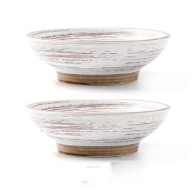 Household Japanese Large Ceramic Ramen Bowl (Option: Ramen bowl-2PCS)