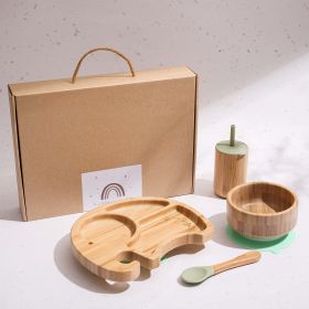 Elephant Dinner Plate For Infants And Young Children (Option: Style B)