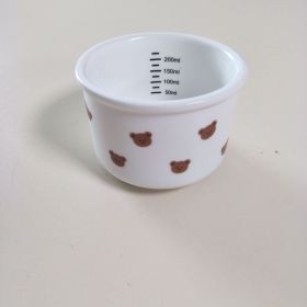 Baby Bear Print Multifunctional Food Complementary Bowl (Option: Full print bear)