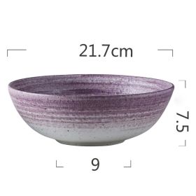 Household Tableware Set Simple Western Ceramic (Option: E6306)