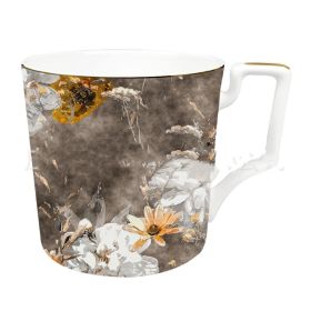 Creative Ceramic Household New Flower Style Dinner Plate (Option: I)