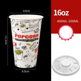 Disposable Burger And French Fries Takeaway Box (Option: 16oz Cold Drink Cup 3000PCS)